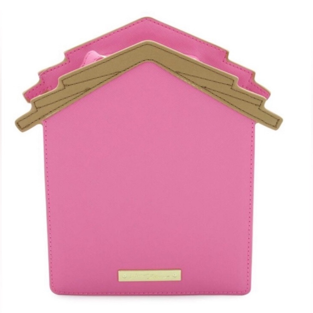 Betsey Johnson Pink Beach House Crossbody Bag NWT - Picture 3 of 6